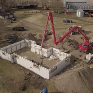construction of basement foundation