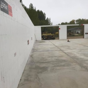 large commercial cement structure